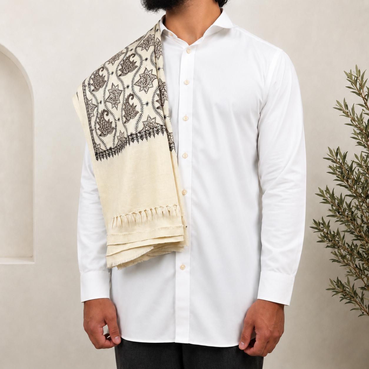 Large Embroidered Shawls