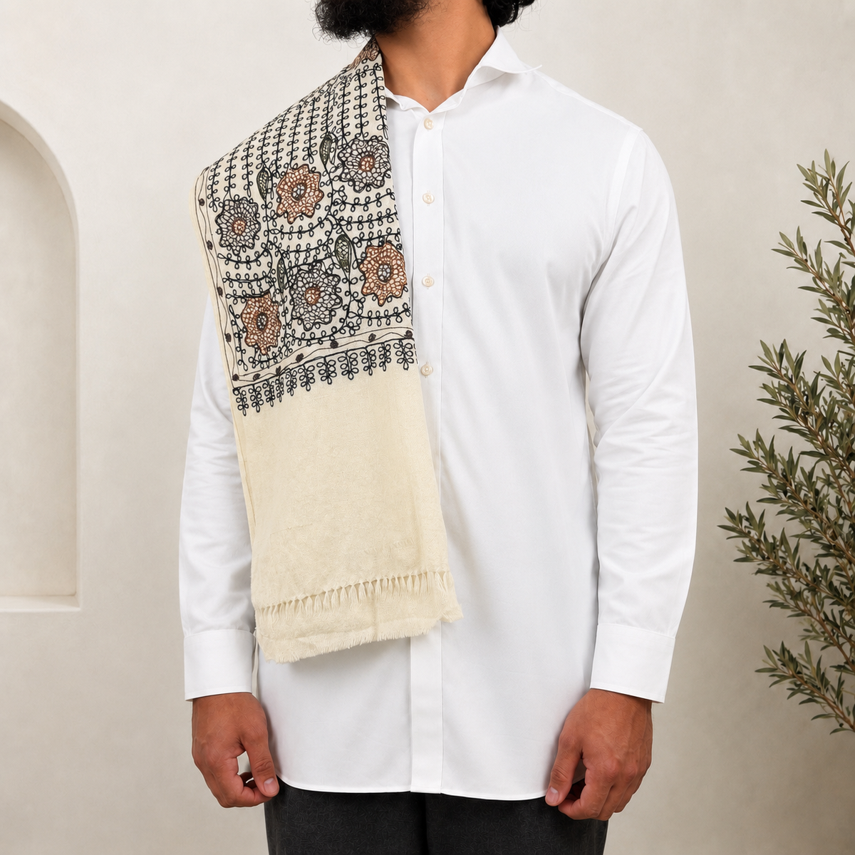 Large Embroidered Shawls
