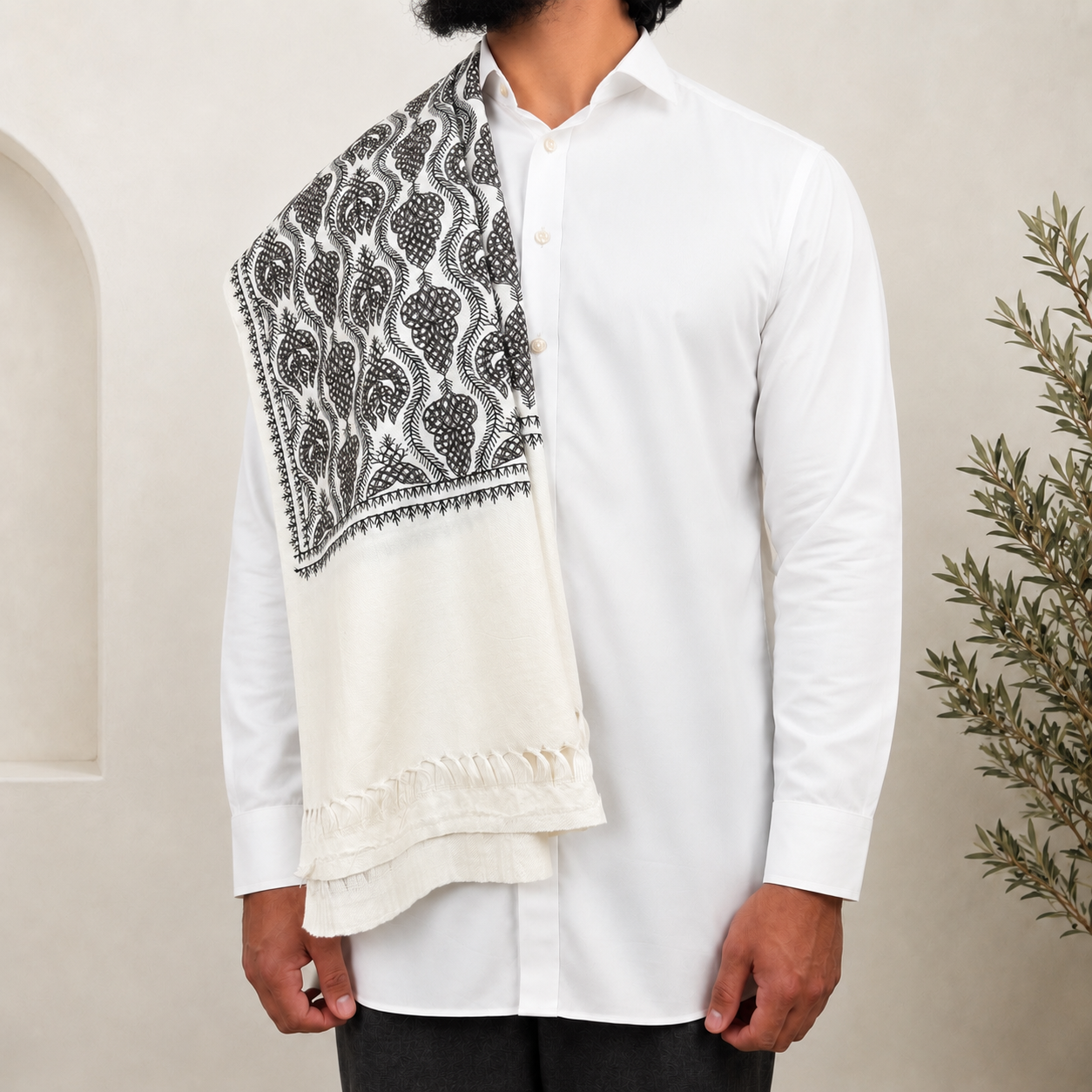 Large Embroidered Shawls